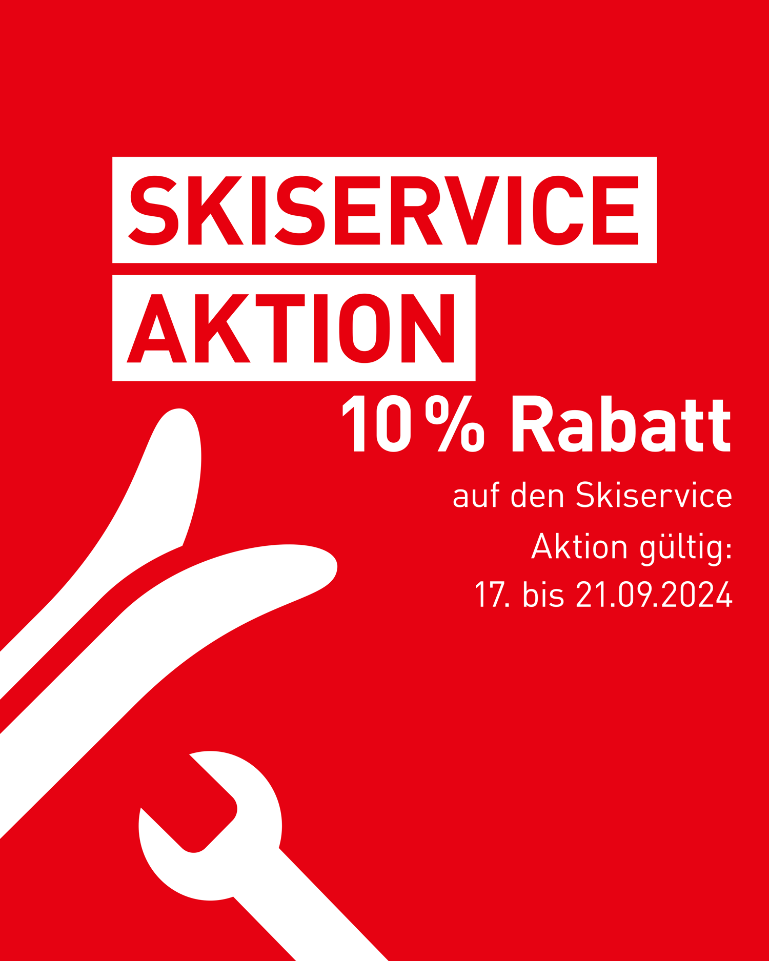 Skiservice Aktion 2024