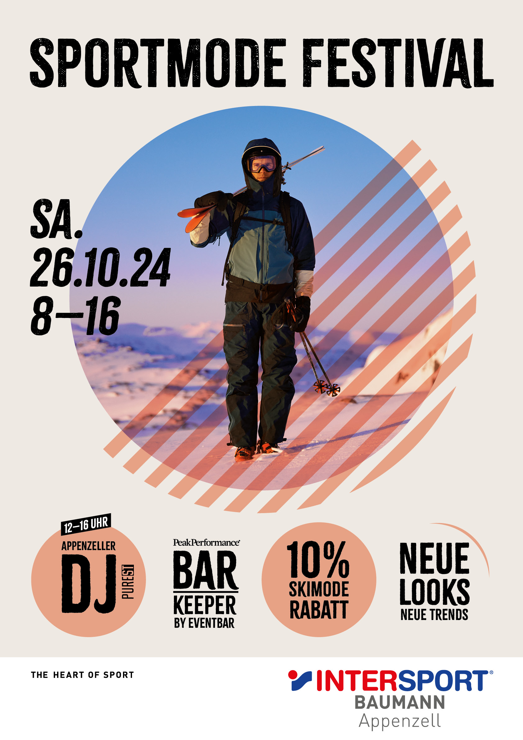 Musik, Drinks, Mode – das Sportmode Festival 2024